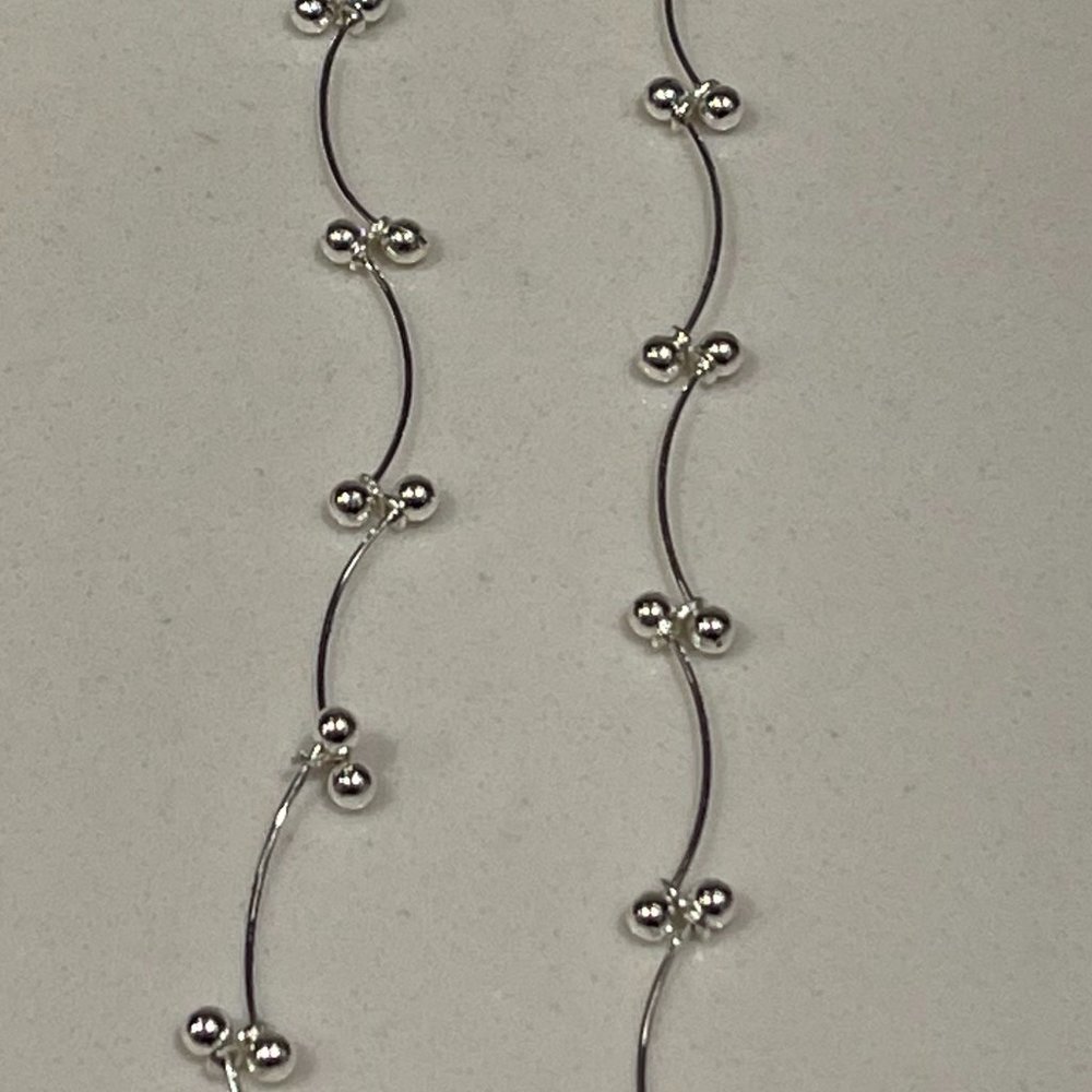 Sterling Silver ball linked Necklace